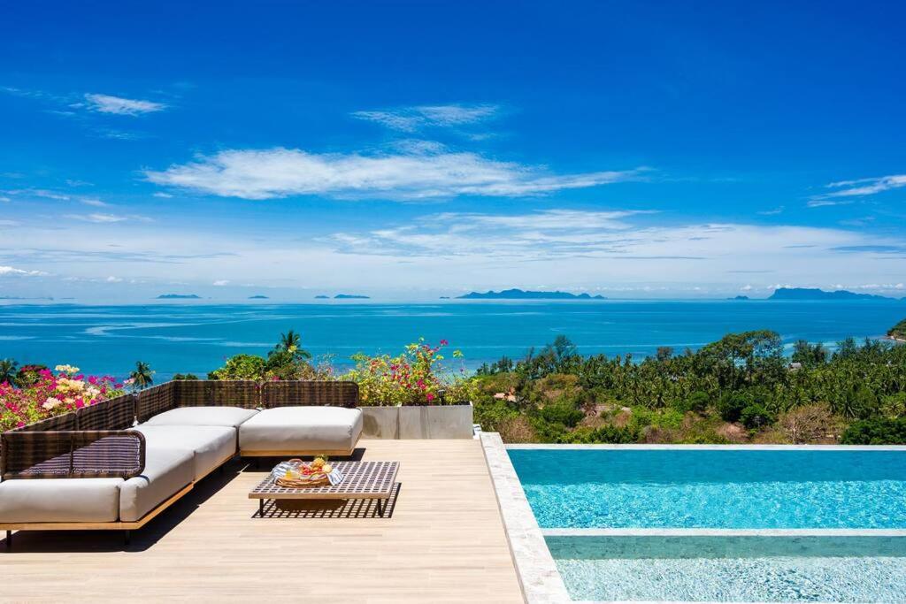 Villa Soma Samui 3 Bedroom Seaview Sunset Pool Villa 苏梅岛 外观 照片