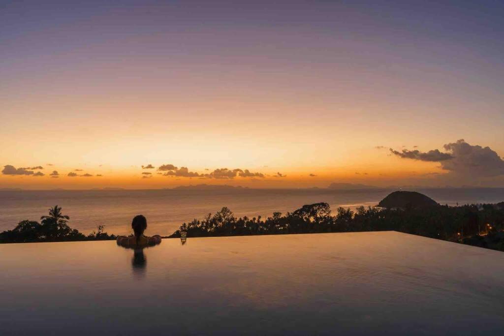 Villa Soma Samui 3 Bedroom Seaview Sunset Pool Villa 苏梅岛 外观 照片