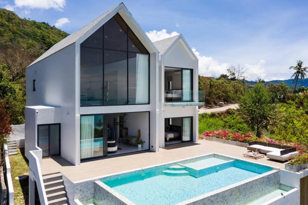 Villa Soma Samui 3 Bedroom Seaview Sunset Pool Villa 苏梅岛 外观 照片