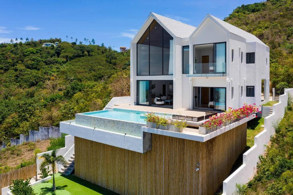 Villa Soma Samui 3 Bedroom Seaview Sunset Pool Villa 苏梅岛 外观 照片