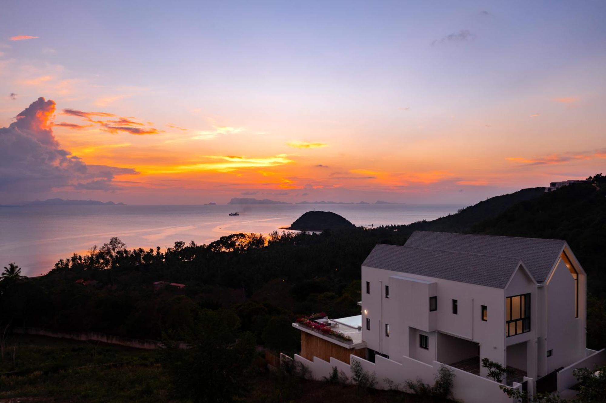Villa Soma Samui 3 Bedroom Seaview Sunset Pool Villa 苏梅岛 外观 照片