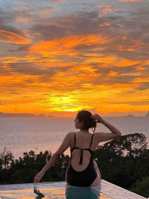 Villa Soma Samui 3 Bedroom Seaview Sunset Pool Villa 苏梅岛 外观 照片