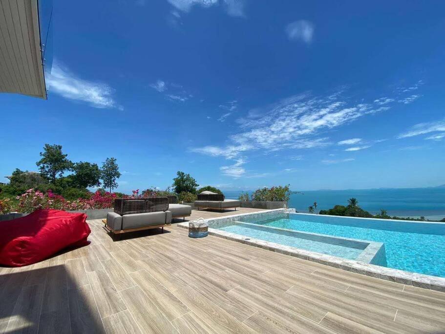 Villa Soma Samui 3 Bedroom Seaview Sunset Pool Villa 苏梅岛 外观 照片