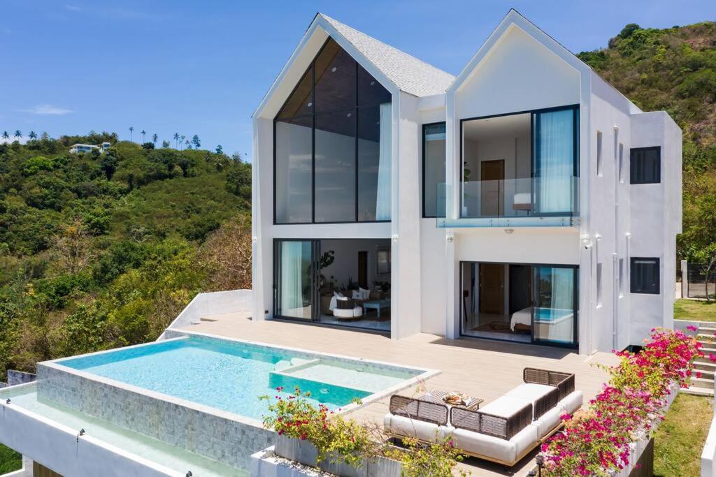 Villa Soma Samui 3 Bedroom Seaview Sunset Pool Villa 苏梅岛 外观 照片